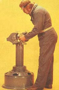 Use Repurposed Junk to Make a Bench Grinder Stand Image